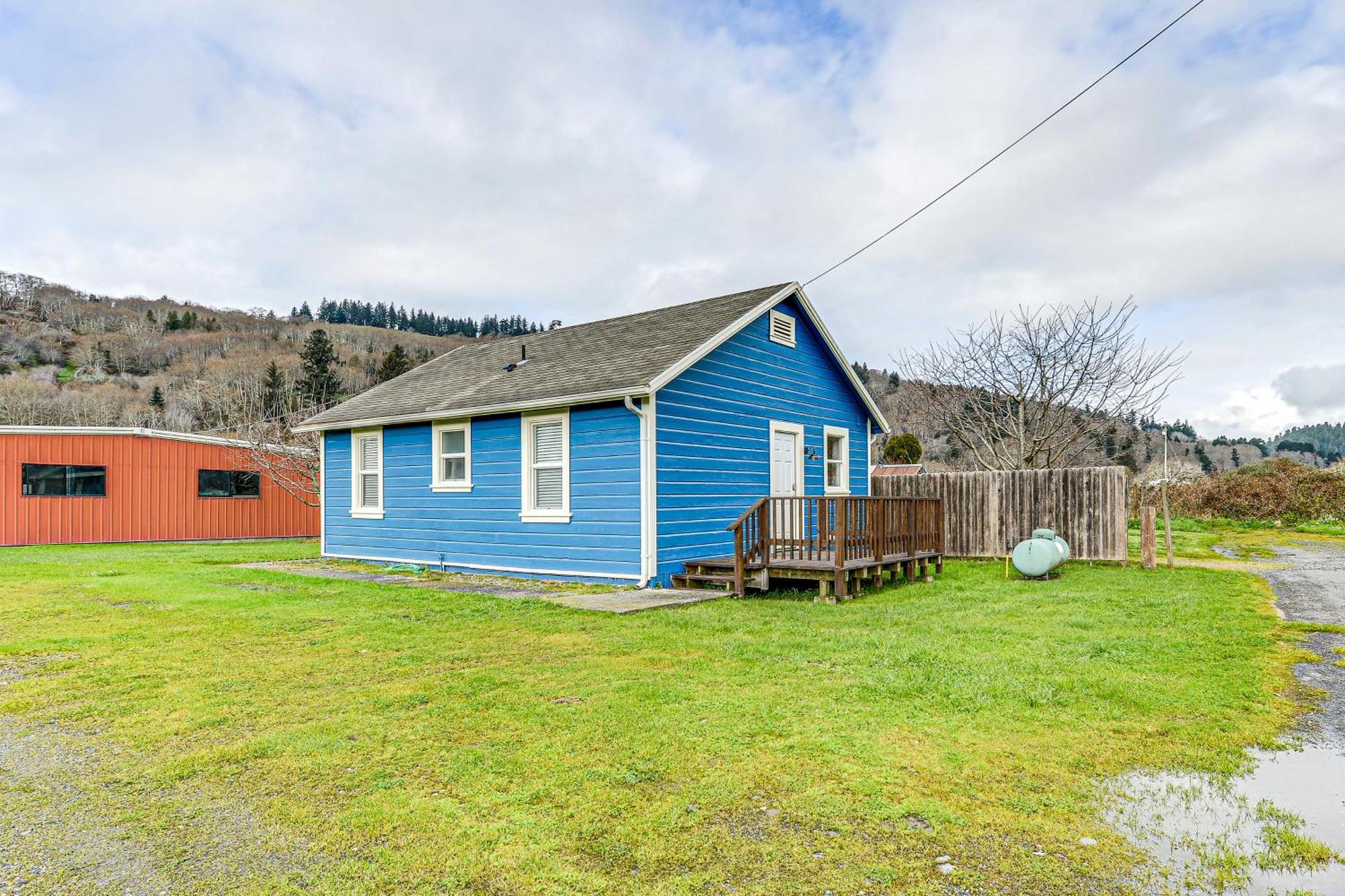 Cozy Norcal Cottage 2 Mi To Redwoods And Beaches! Orick エクステリア 写真