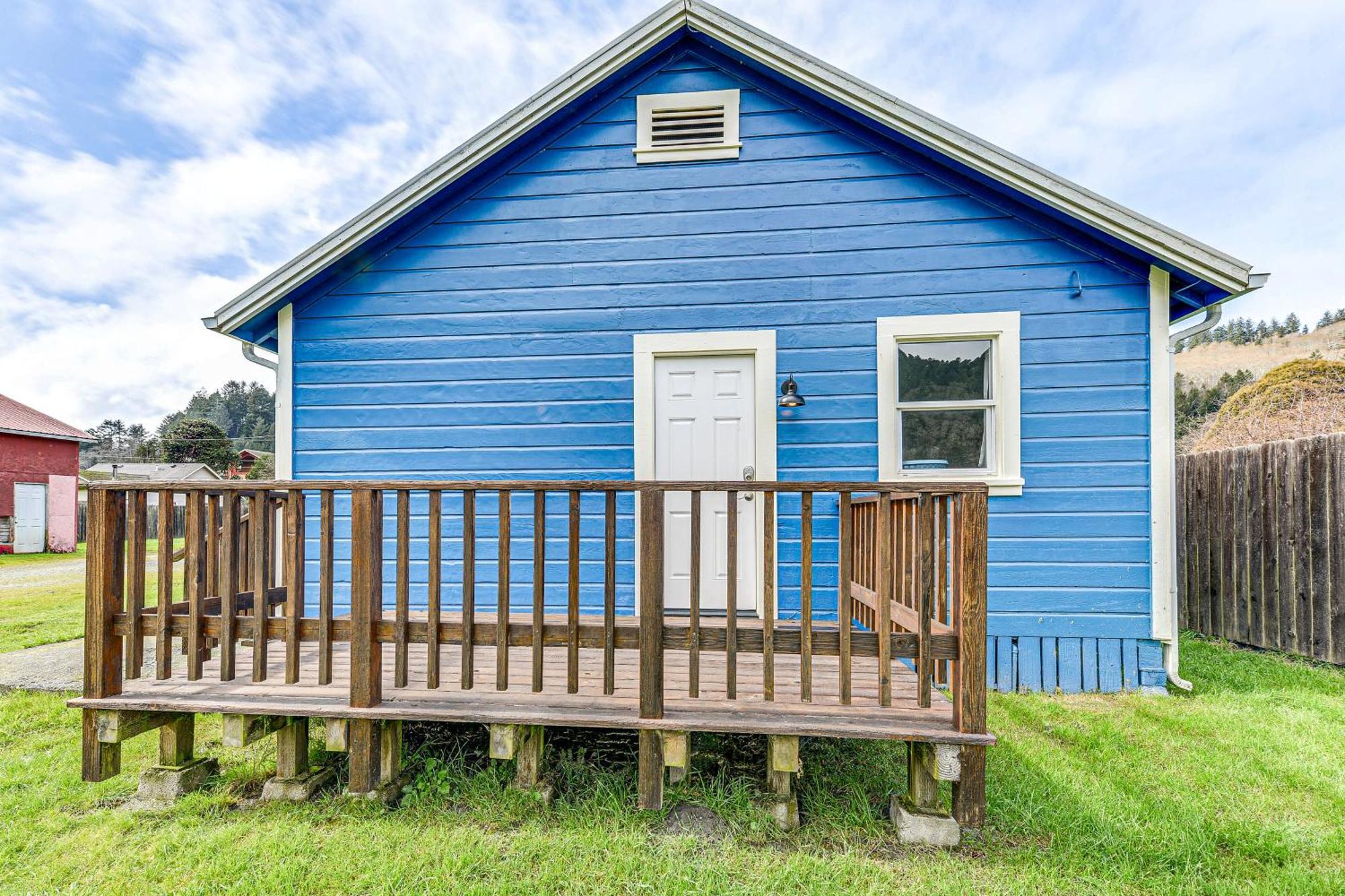 Cozy Norcal Cottage 2 Mi To Redwoods And Beaches! Orick エクステリア 写真